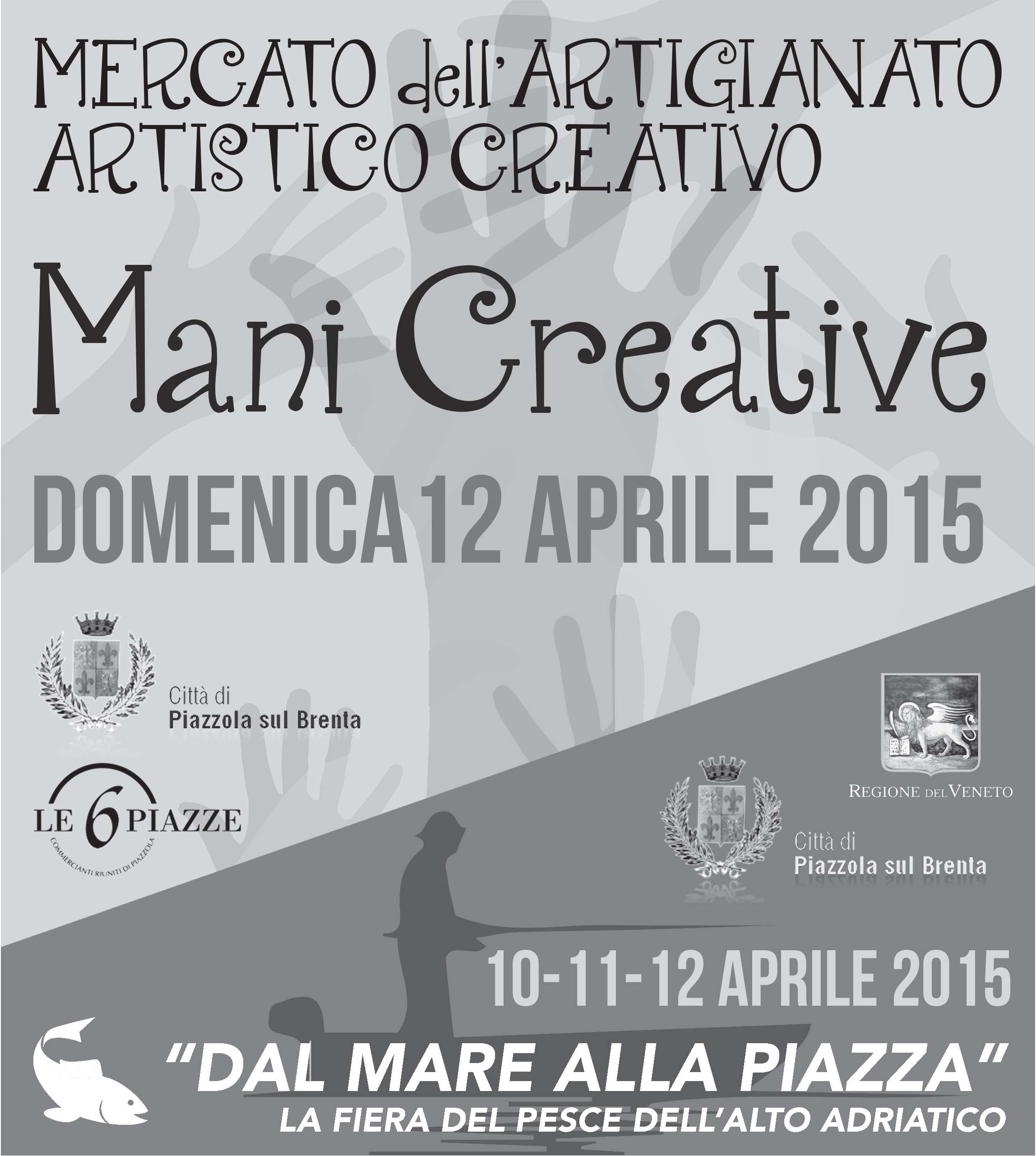 12 aprile Mani Creative Piazzola sul Brenta