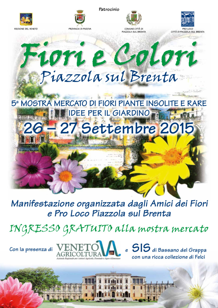 Fiori e Colori (26 e 27 settembre 2015 a Piazzola sul Brenta)