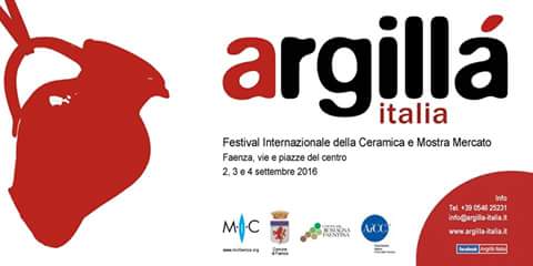 Argillà Italia Festival Internazionale della Ceramica a Faenza
